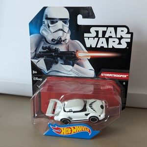 New Star wars hot wheel Stormtrooper 2014 white car toy Disney force awakens